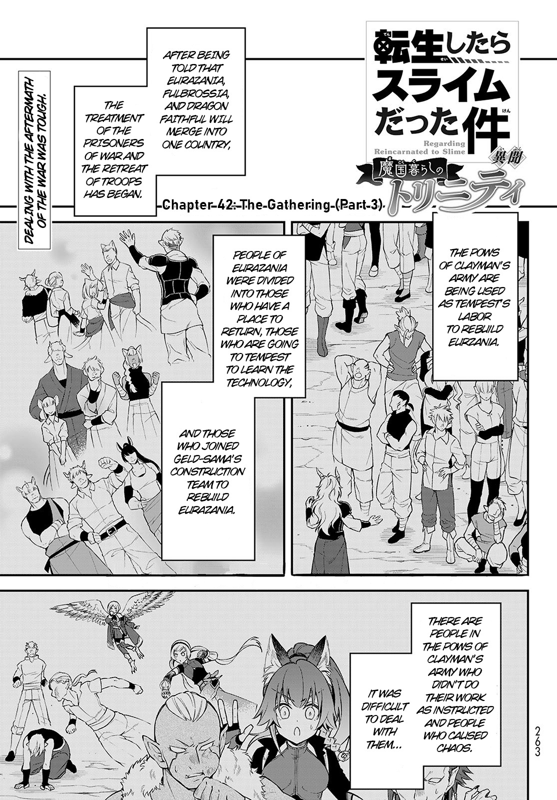 Tensei Shitara Slime Datta Ken Ibun ~Makoku Gurashi No Trinity~ Vol.7 Chapter 42