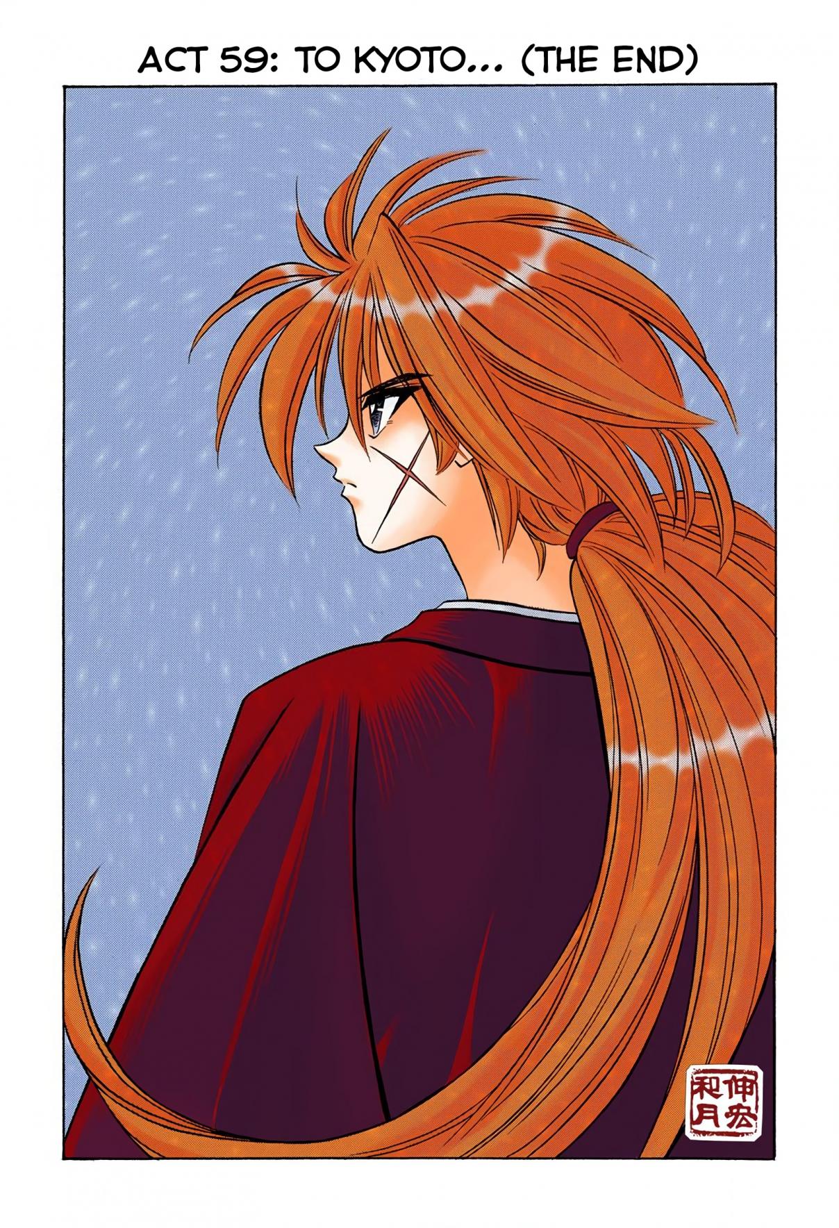 Rurouni Kenshin Digital Colored Comics Vol. 8 Ch. 59 To Kyoto (Part 002)