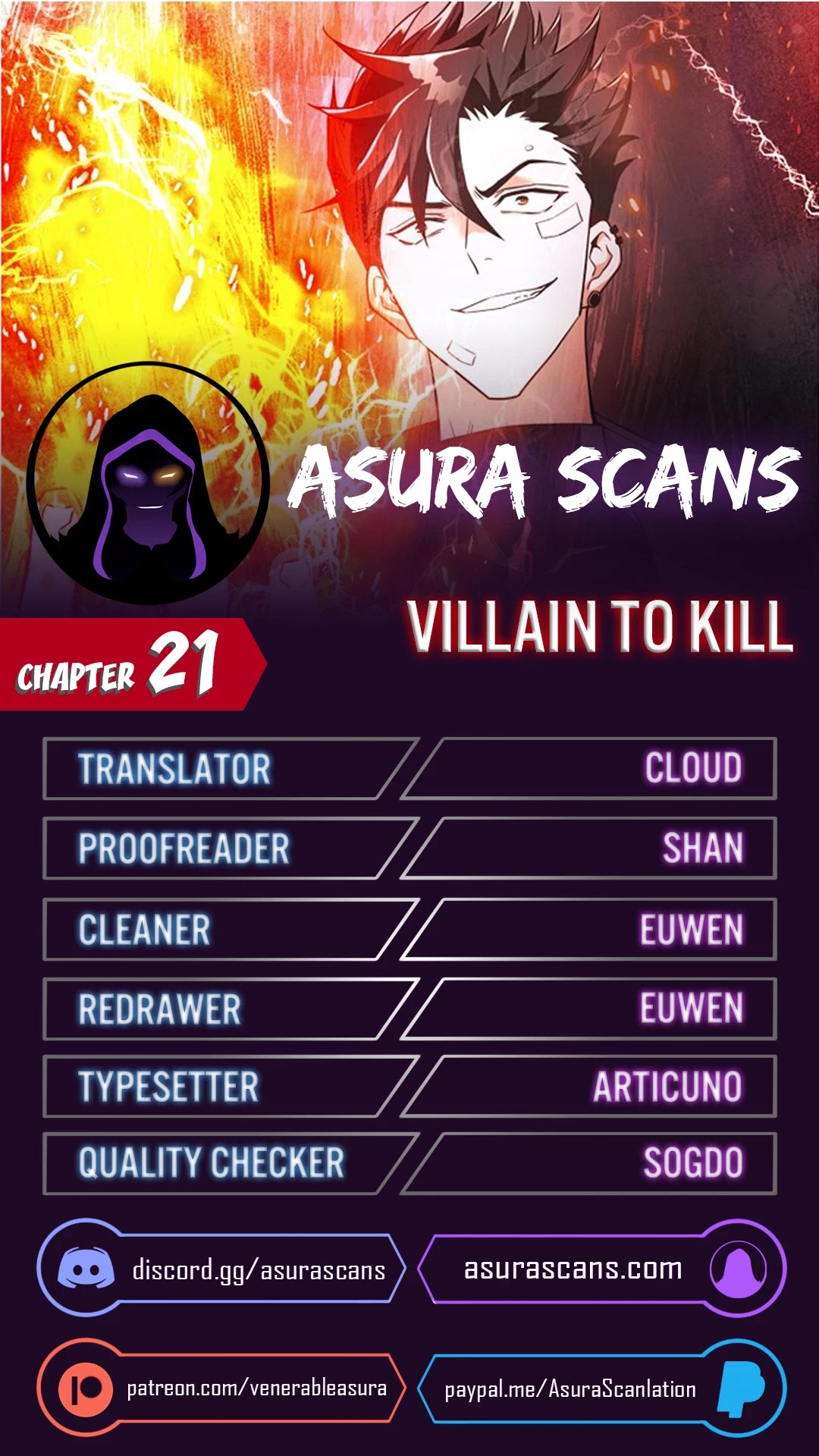 Villain To Kill Chapter 21