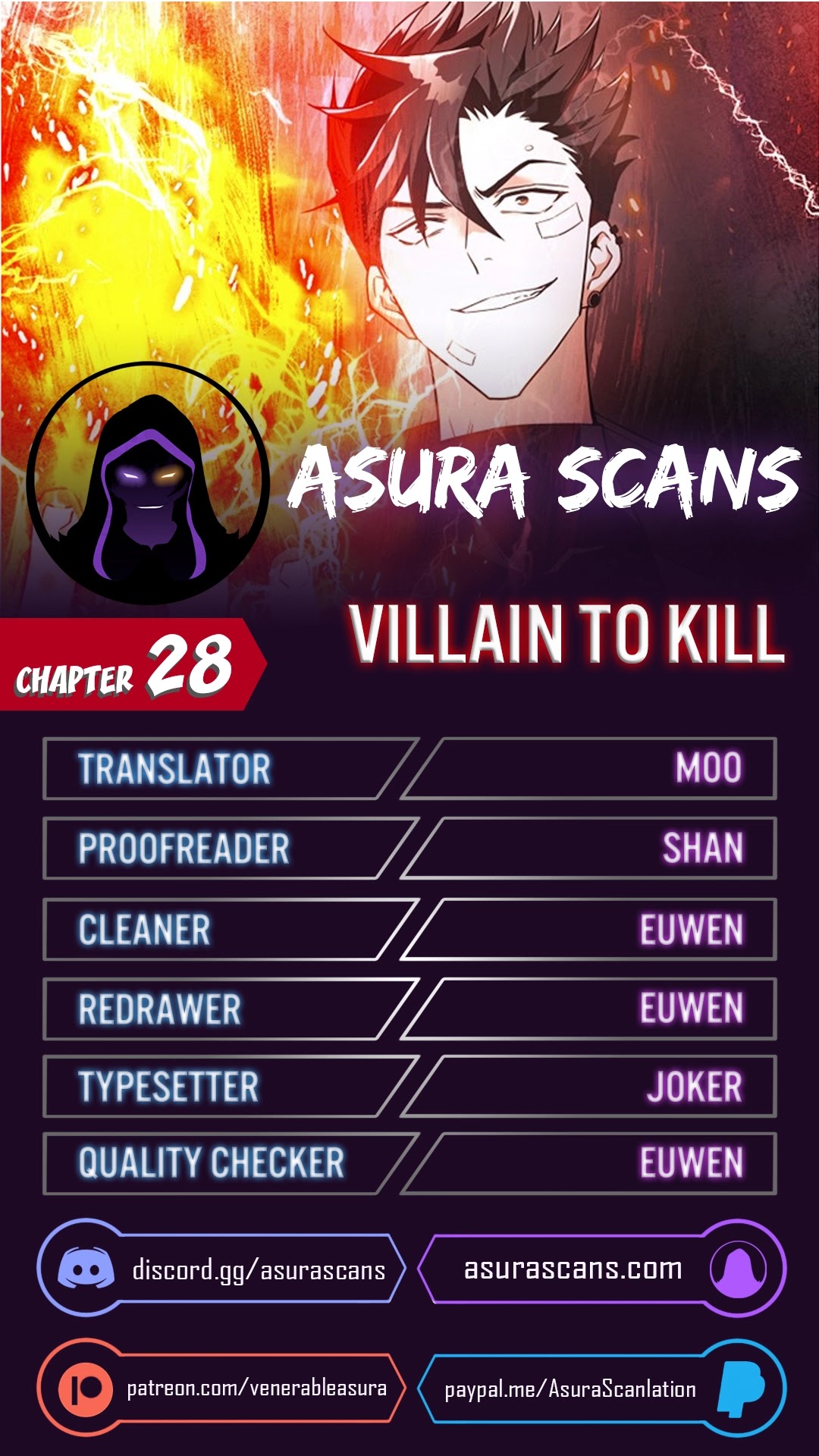 Villain To Kill Chapter 28