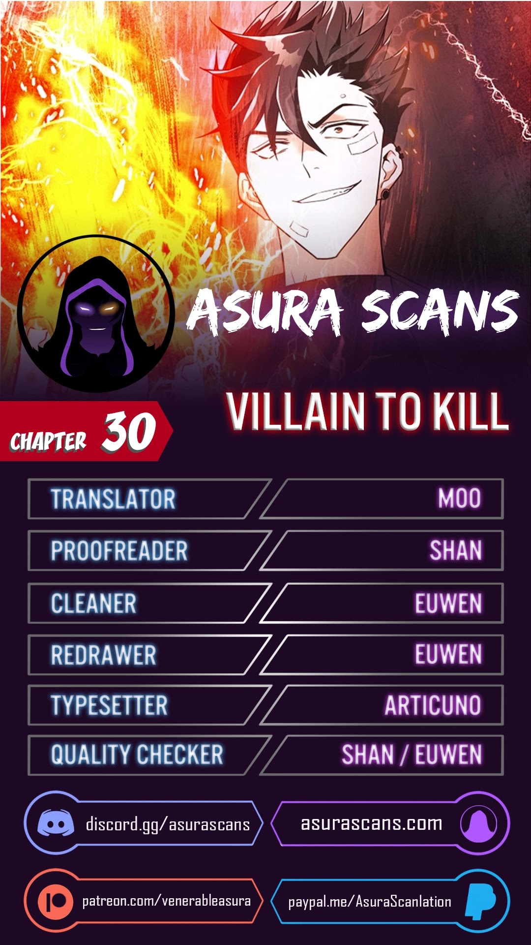 Villain To Kill Chapter 30