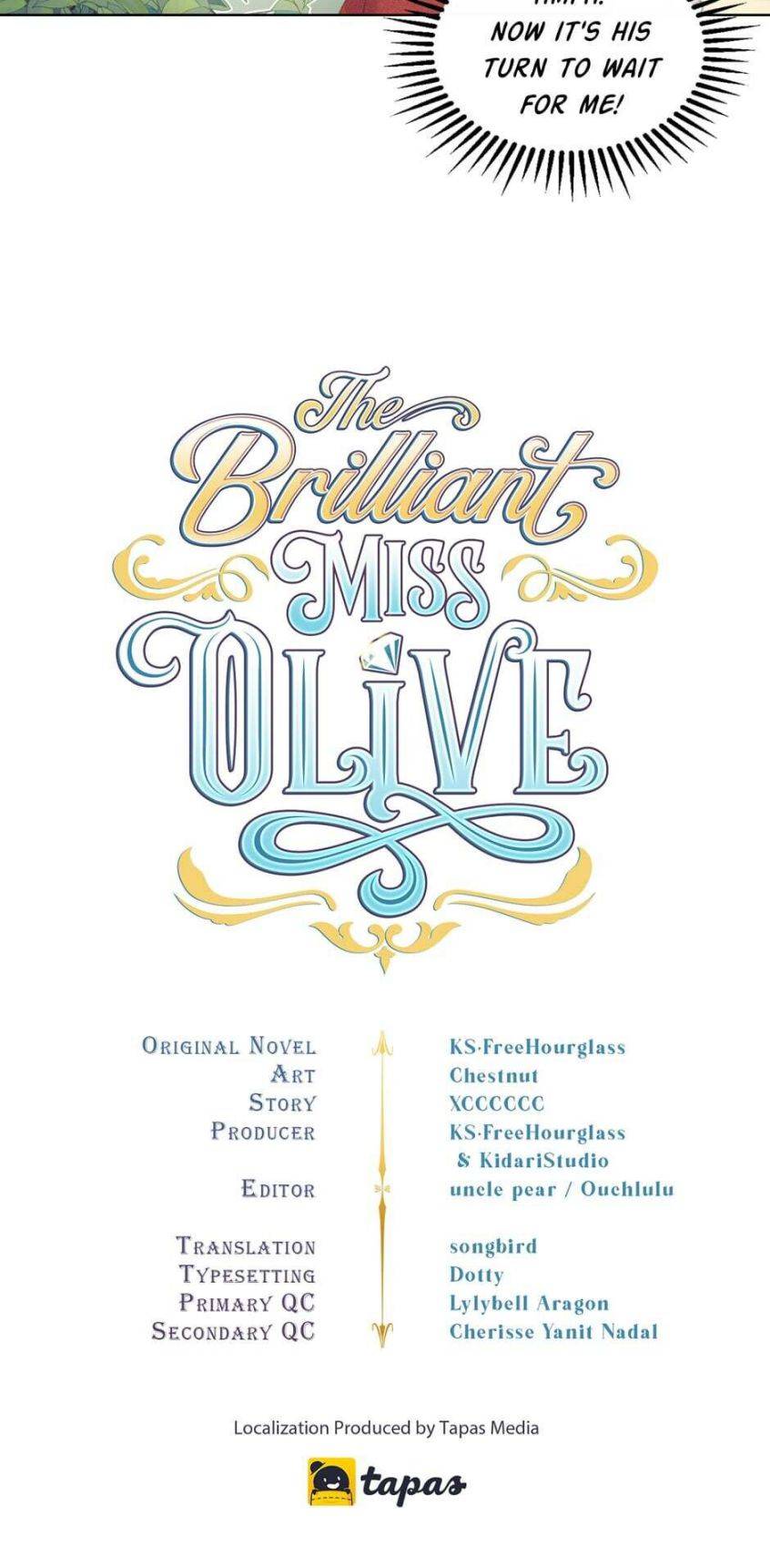 The Brilliant Miss Olive Chapter 33