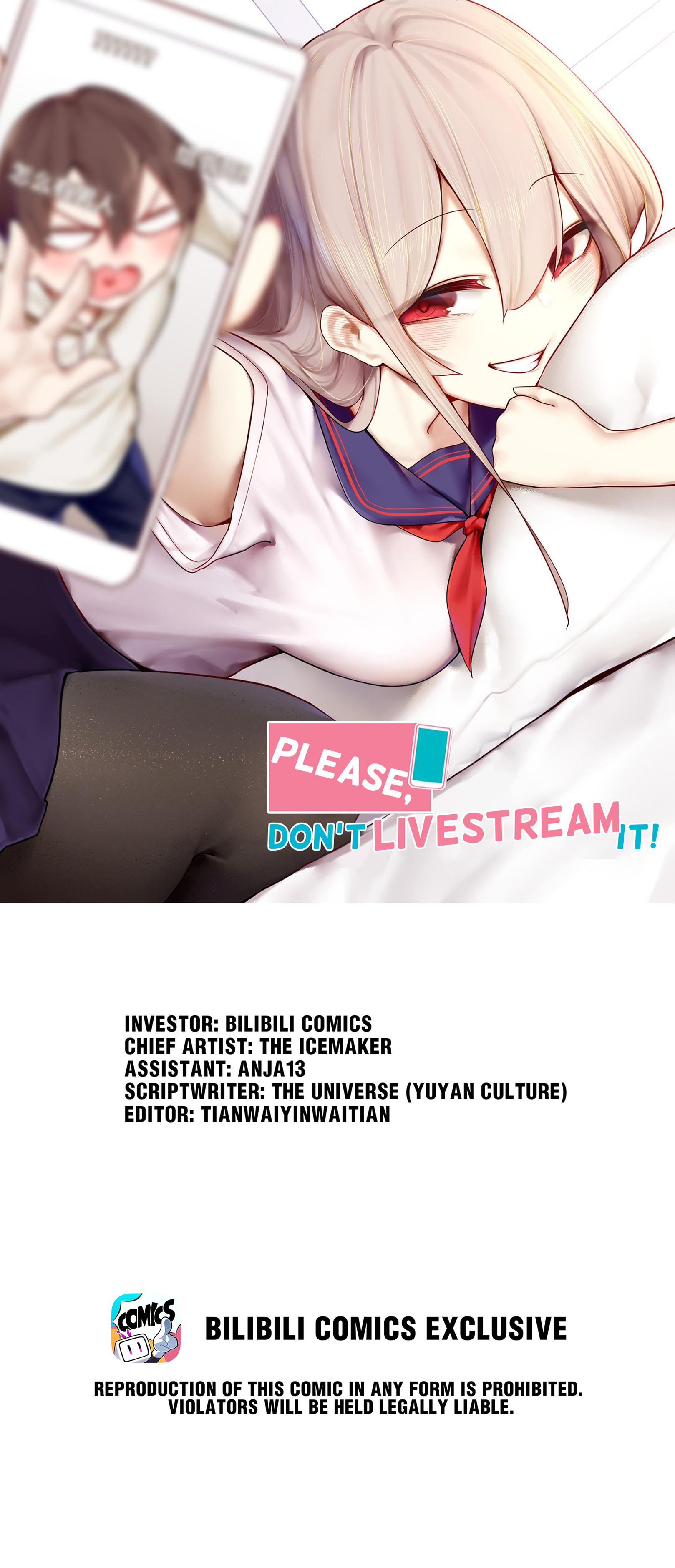 Please, Don't Livestream It! Chapter 13