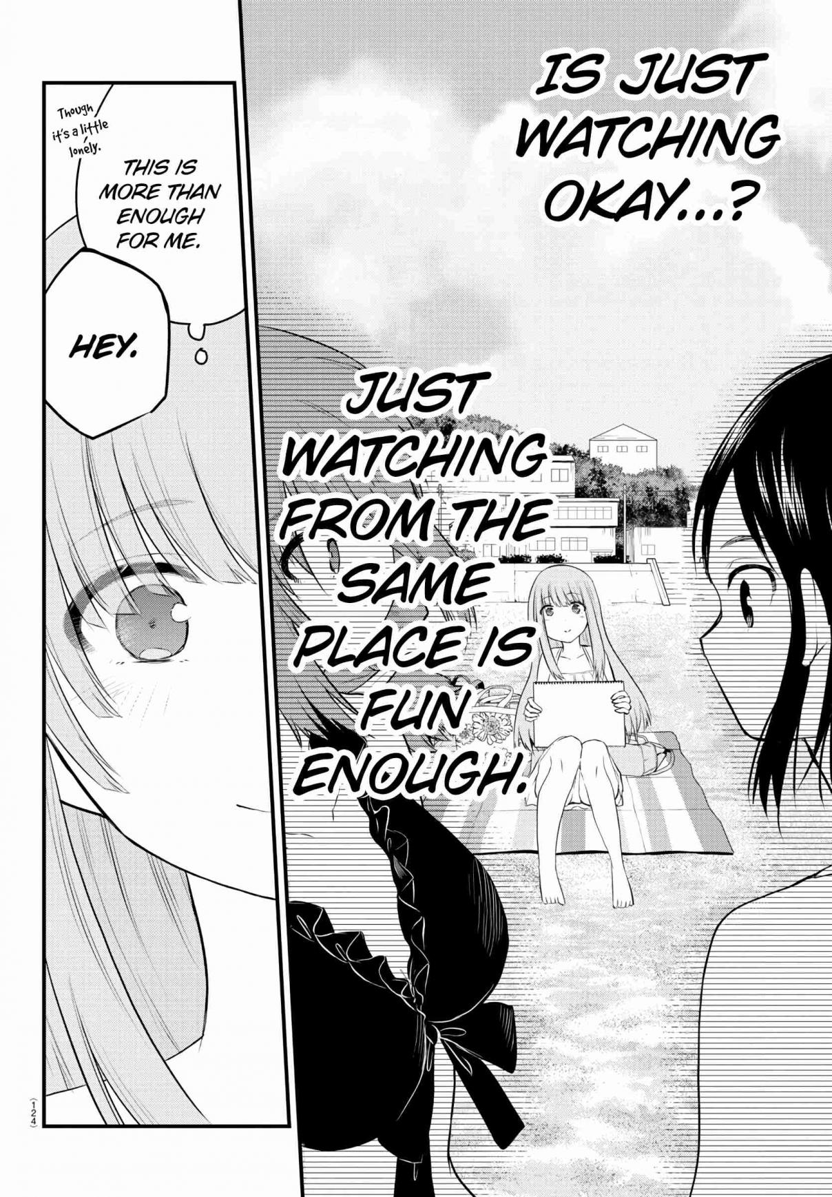 A Girl Who Can't Speak Thinks "She Is Too Kind." Vol. 2 Ch. 18 Mashiro and the Sea