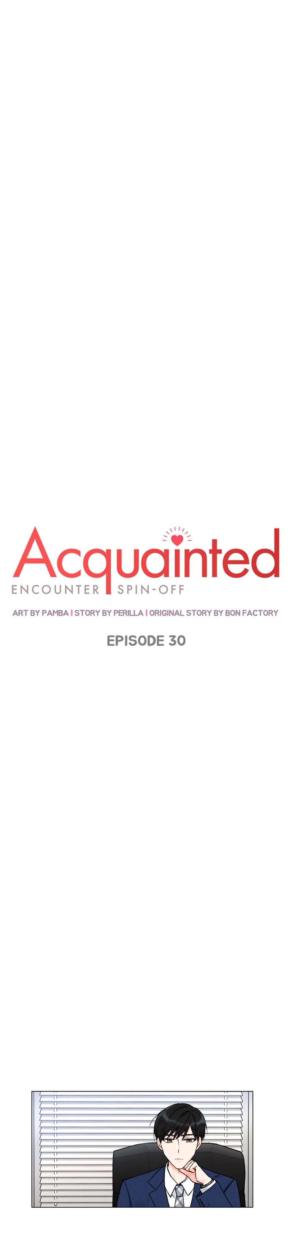 Acquainted: Encounter Spin-Off Chapter 30