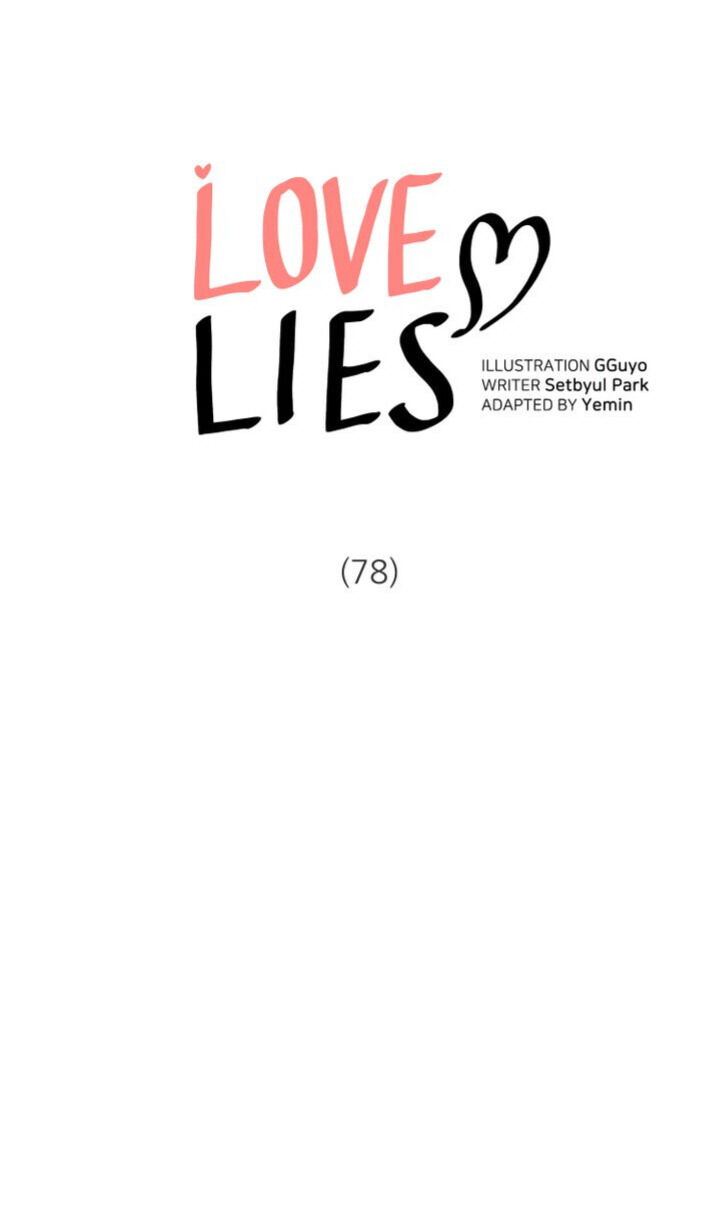 Love Lies Chapter 78