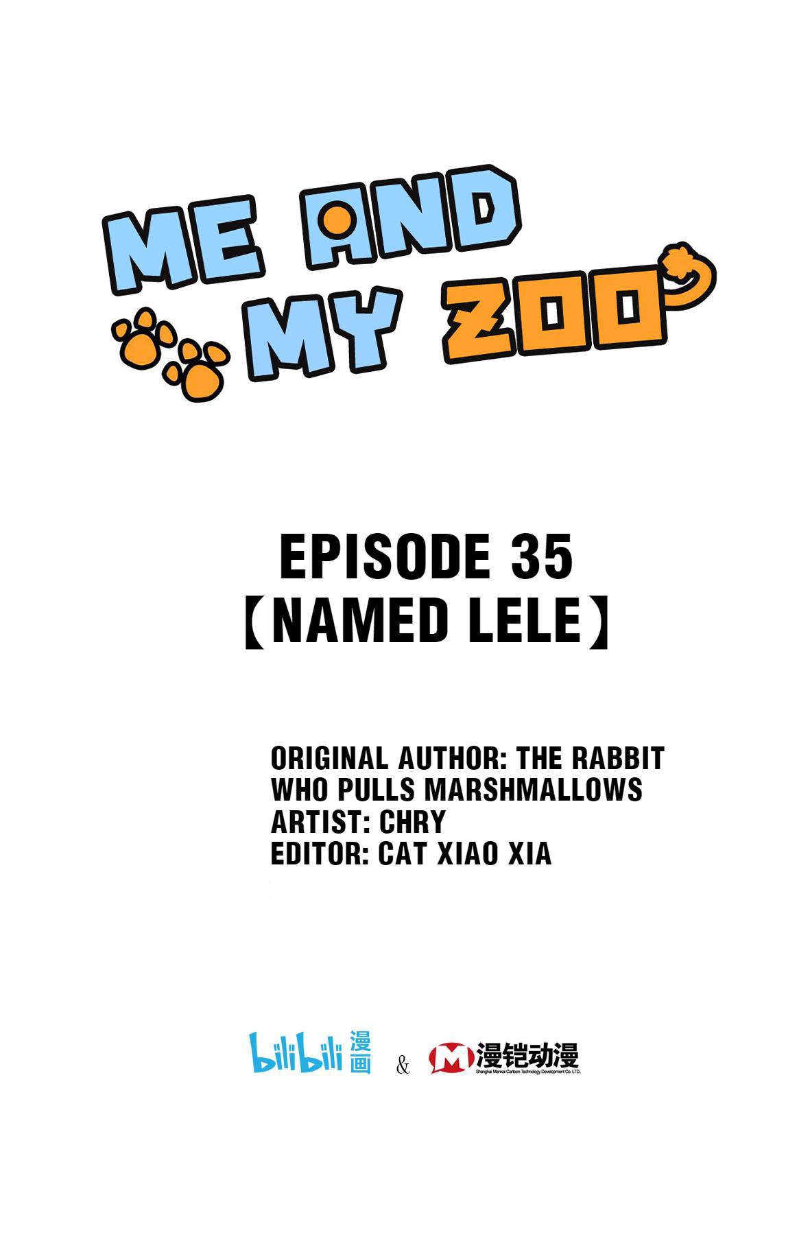 Me and My Zoo 35 Named Lele