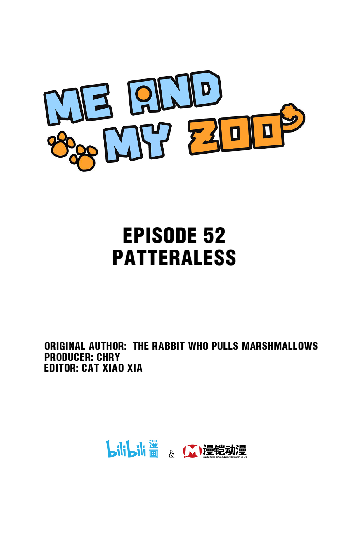 Me and My Zoo 52 Patteraless
