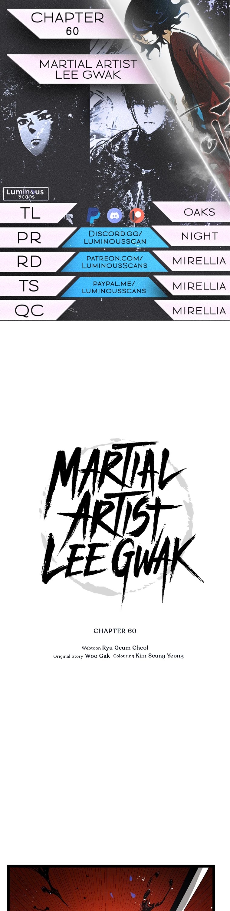 Martial Artist Lee Gwak Chapter 60