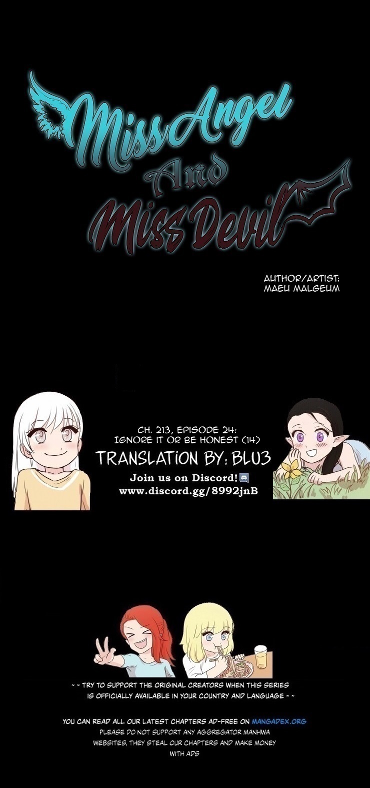 Miss Angel and Miss Devil Ch. 213