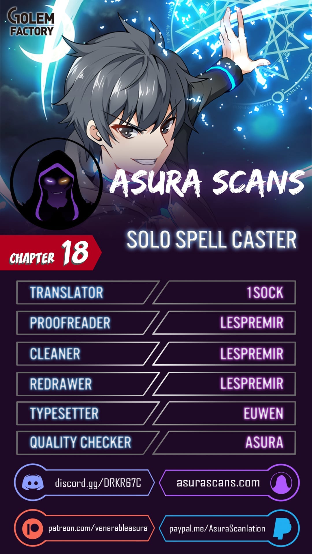 Solo Spell Caster Chap 18