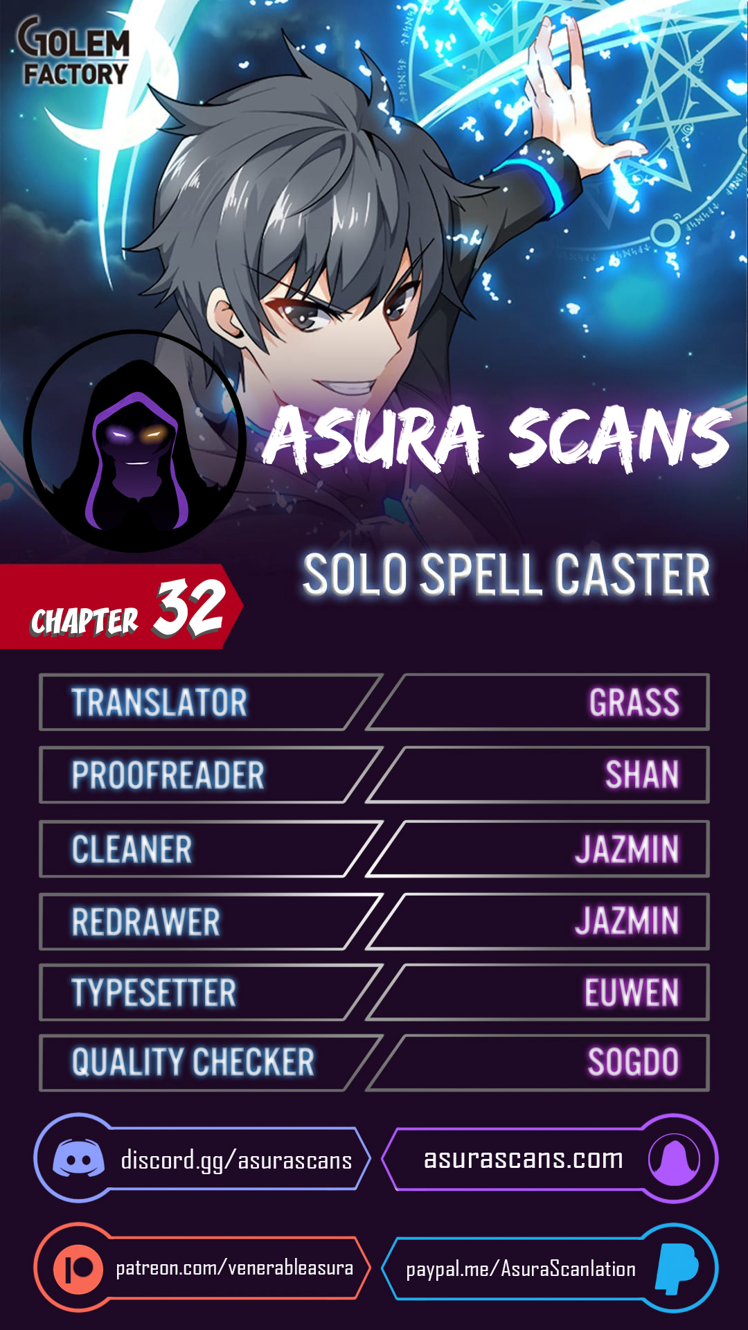 Solo Spell Caster Ch. 32