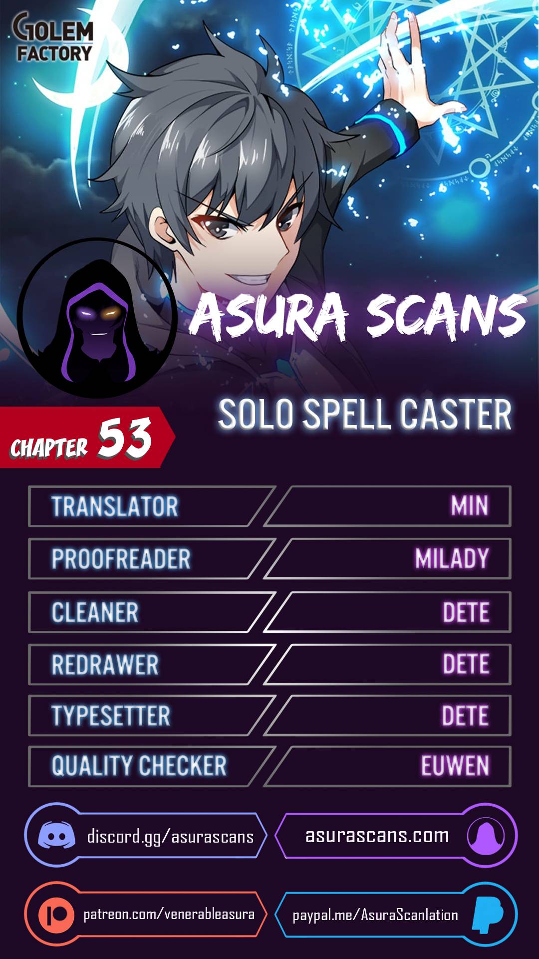 Solo Spell Caster Chapter 53