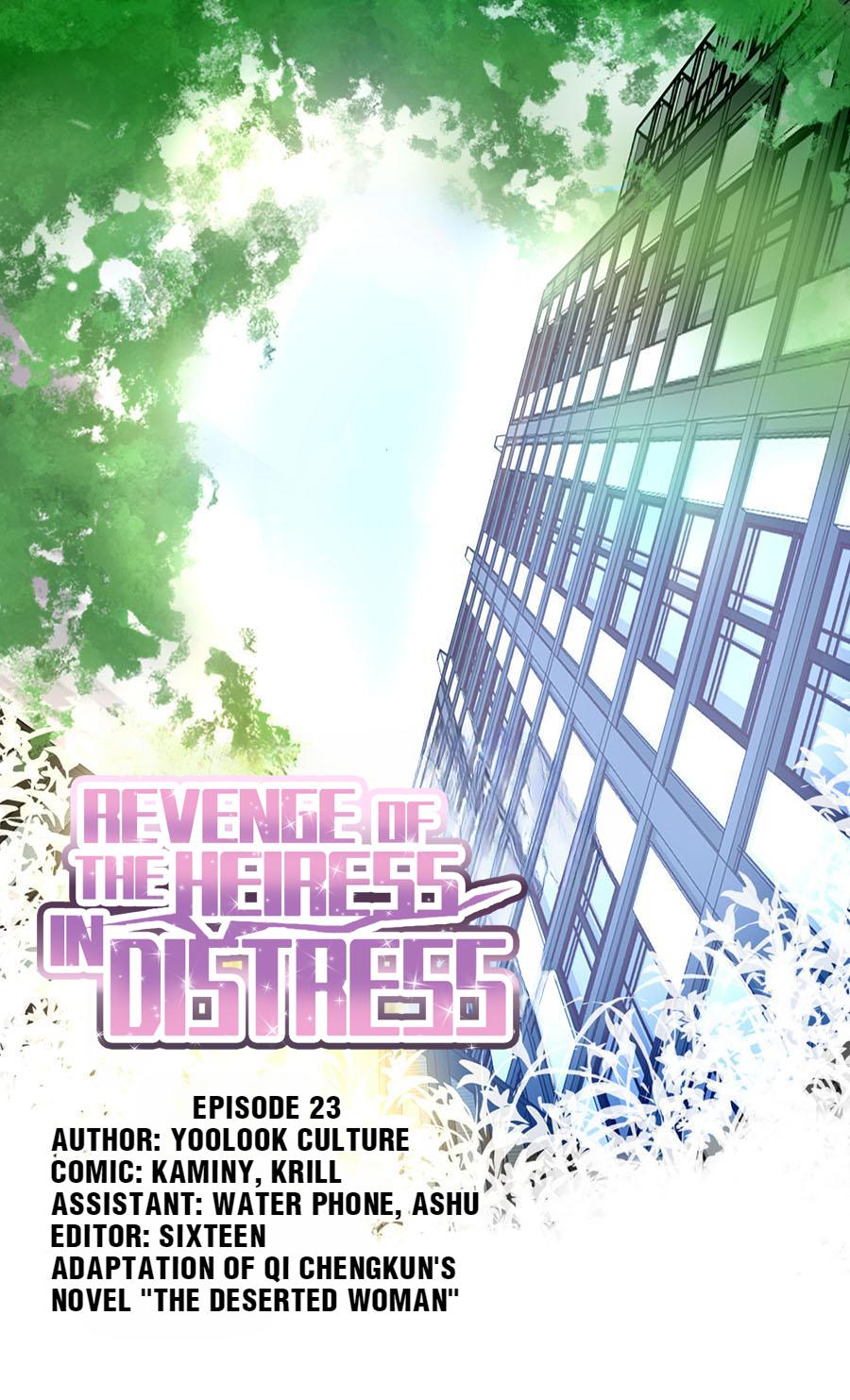 Revenge of the Heiress in Distress 23
