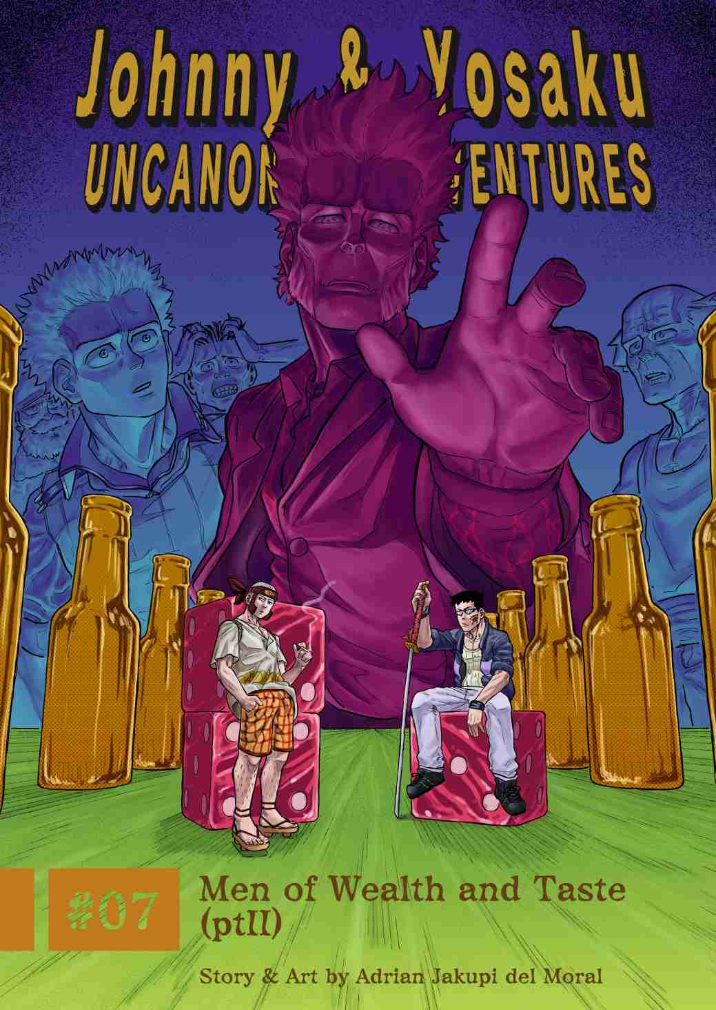 One Piece - Johnny & Yosaku Uncanon Adventures (Doujinshi) 7 Men of Wealth and Taste (part II)