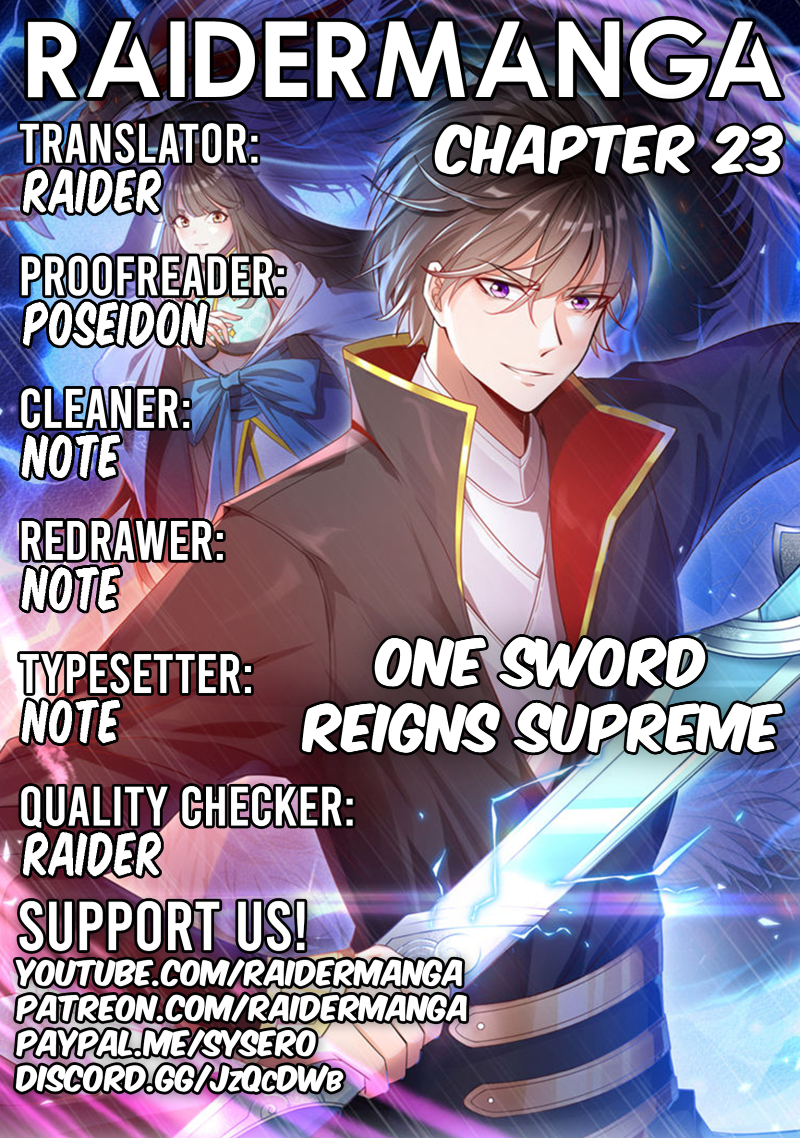 One Sword Reigns Supreme ch.23
