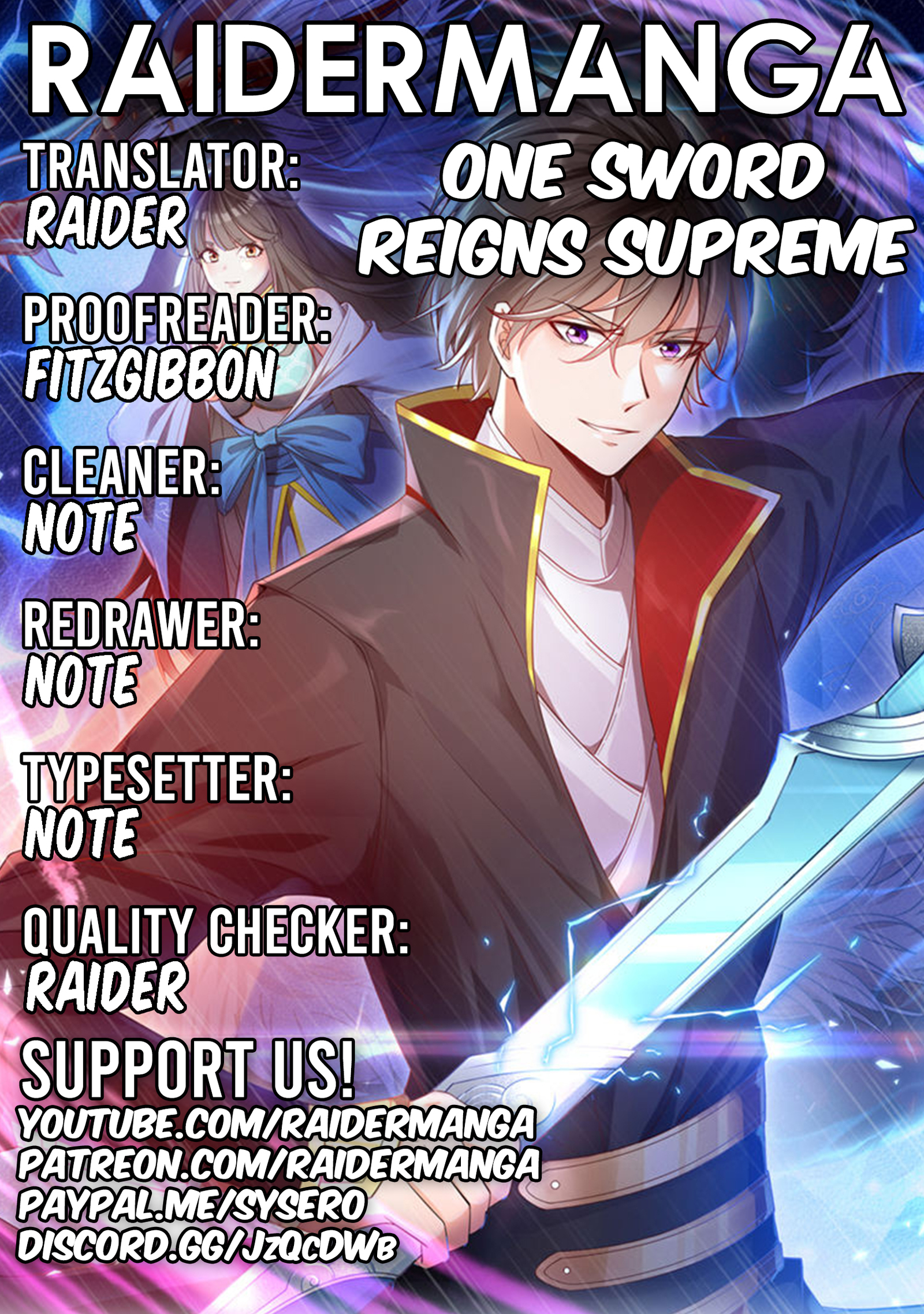 One Sword Reigns Supreme ch.45