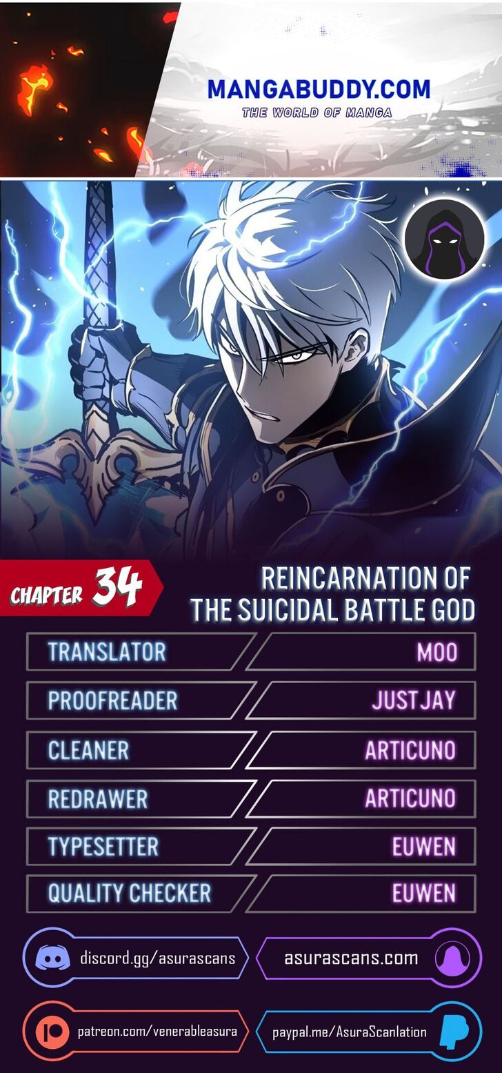 Reincarnation of the Suicidal Battle God Ch.034